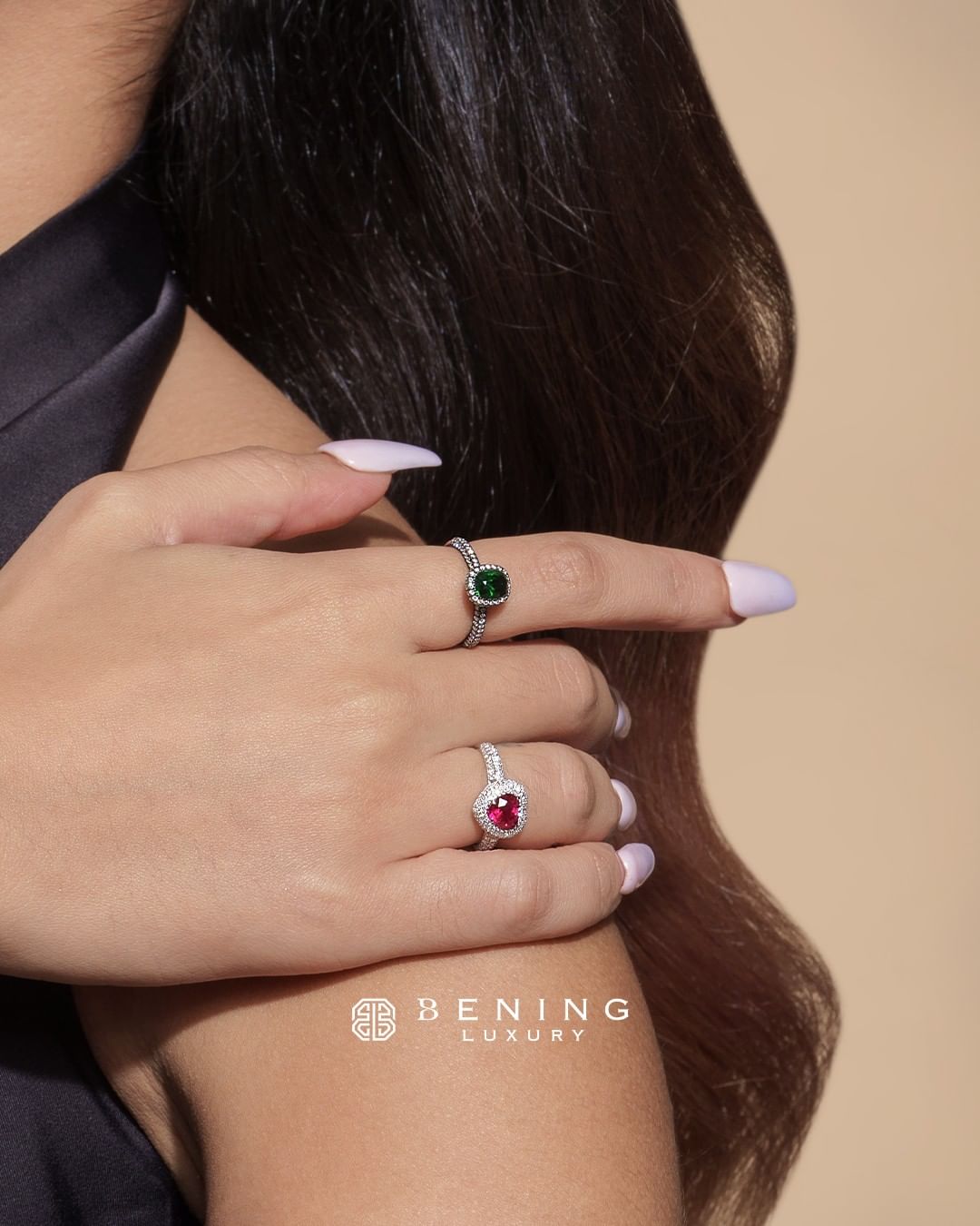 XAVILA BURMESE RUBY HEART SHAPE RING