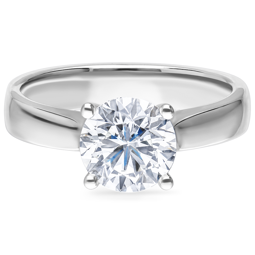 GEA SOLITAIRE GIA RING