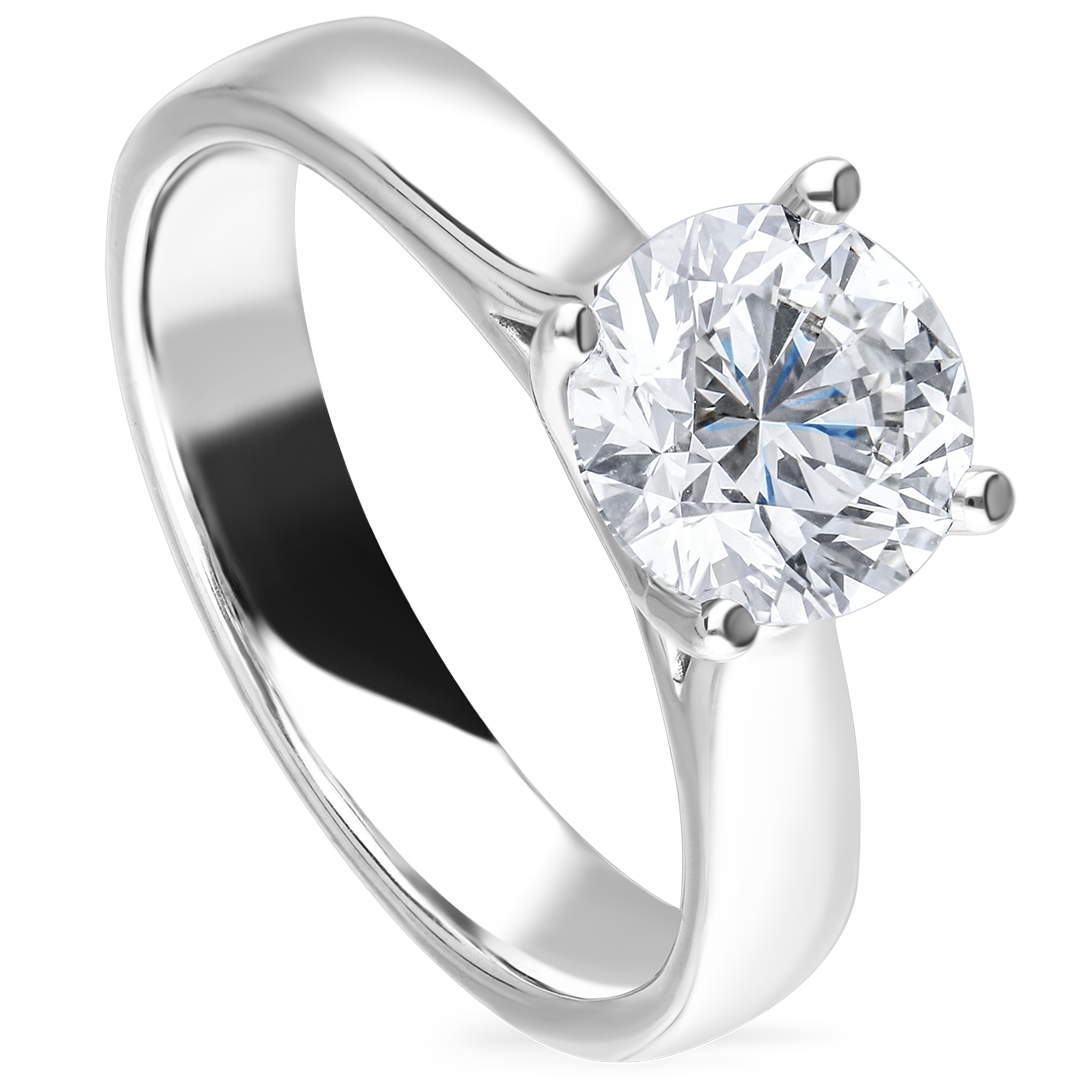 GEA SOLITAIRE GIA RING