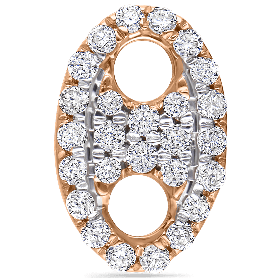 DWYNE EARRINGS IN ROSE GOLD