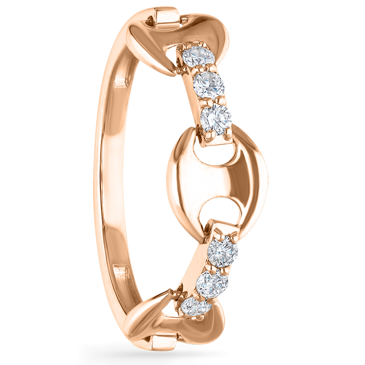 YUKI RING IN ROSE GOLD