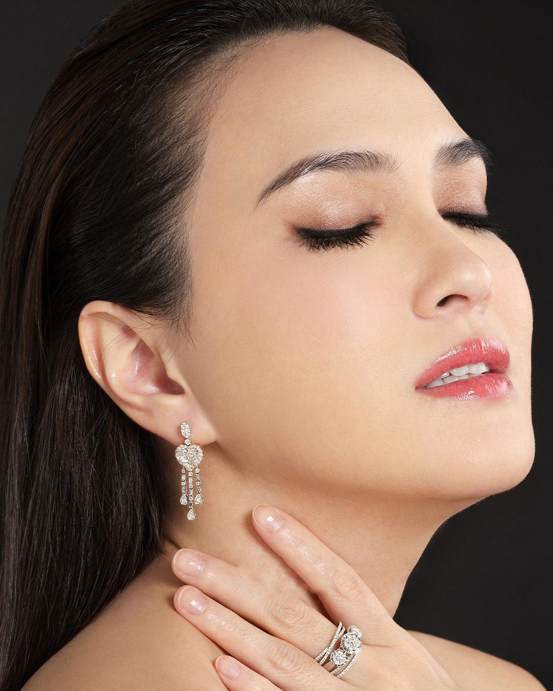 SINEAD PIECUT EARRINGS