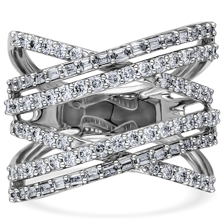 JOAN RING IN WHITE GOLD