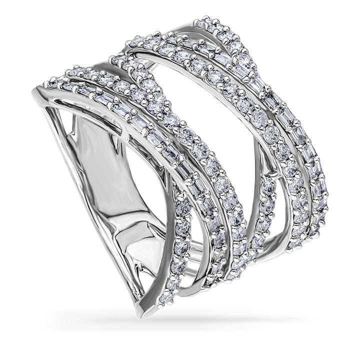 JOAN RING IN WHITE GOLD