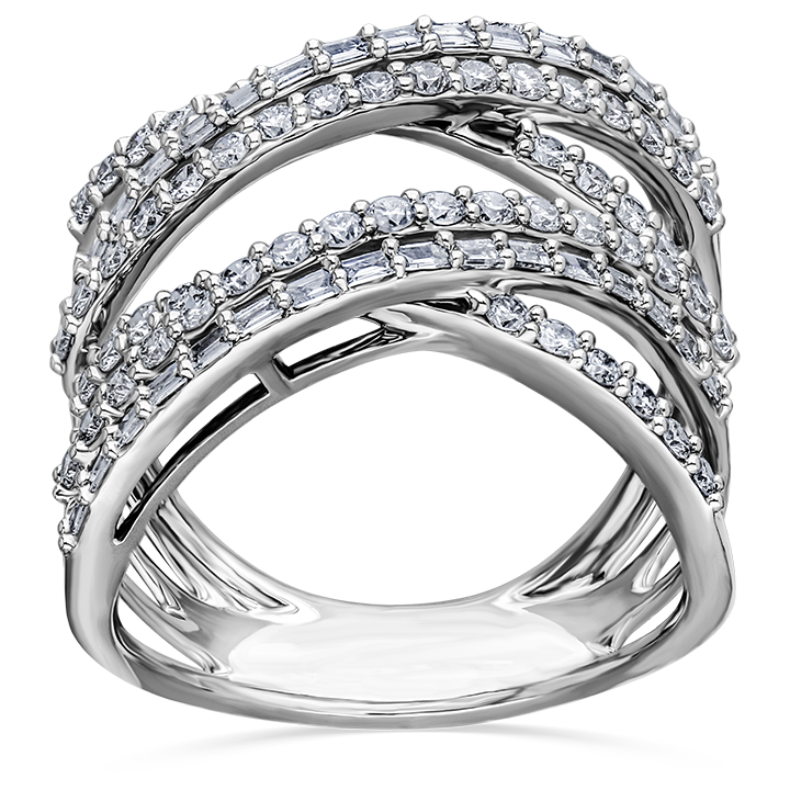 JOAN RING IN WHITE GOLD