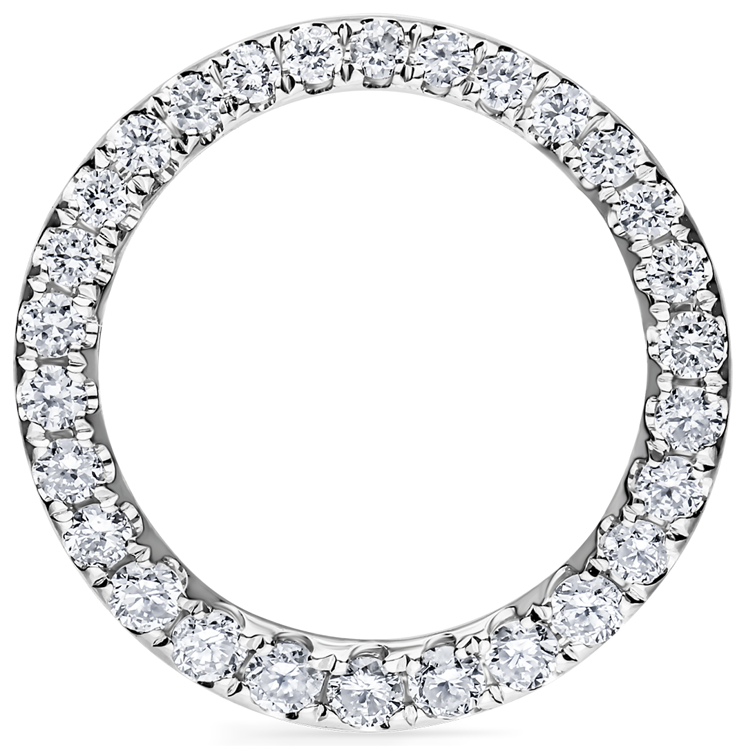 DWAYNE EARRINGS IN WHITE GOLD