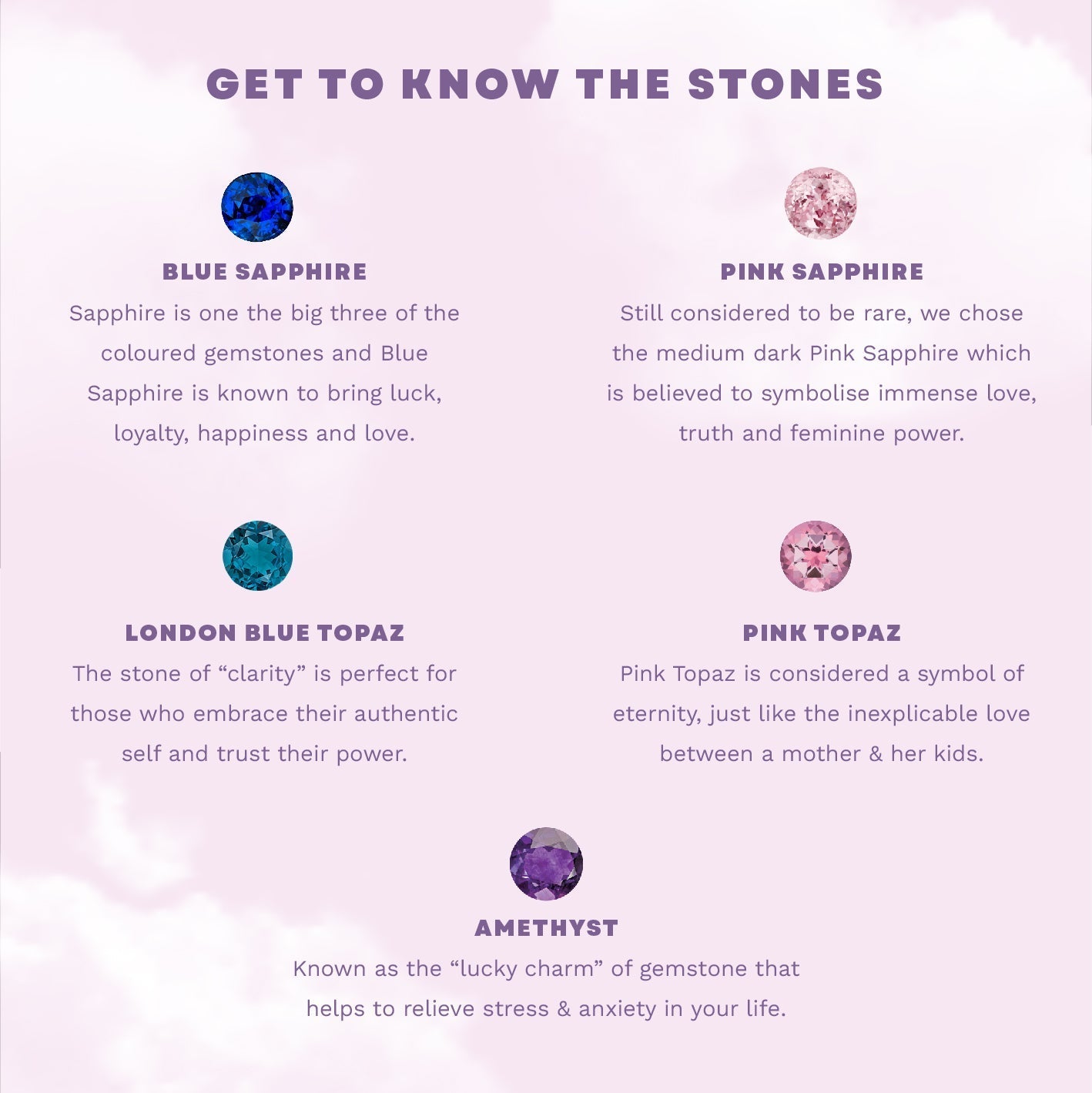 Starlight Earrings My Universe Collection by Bening Minis x GG - Amethyst