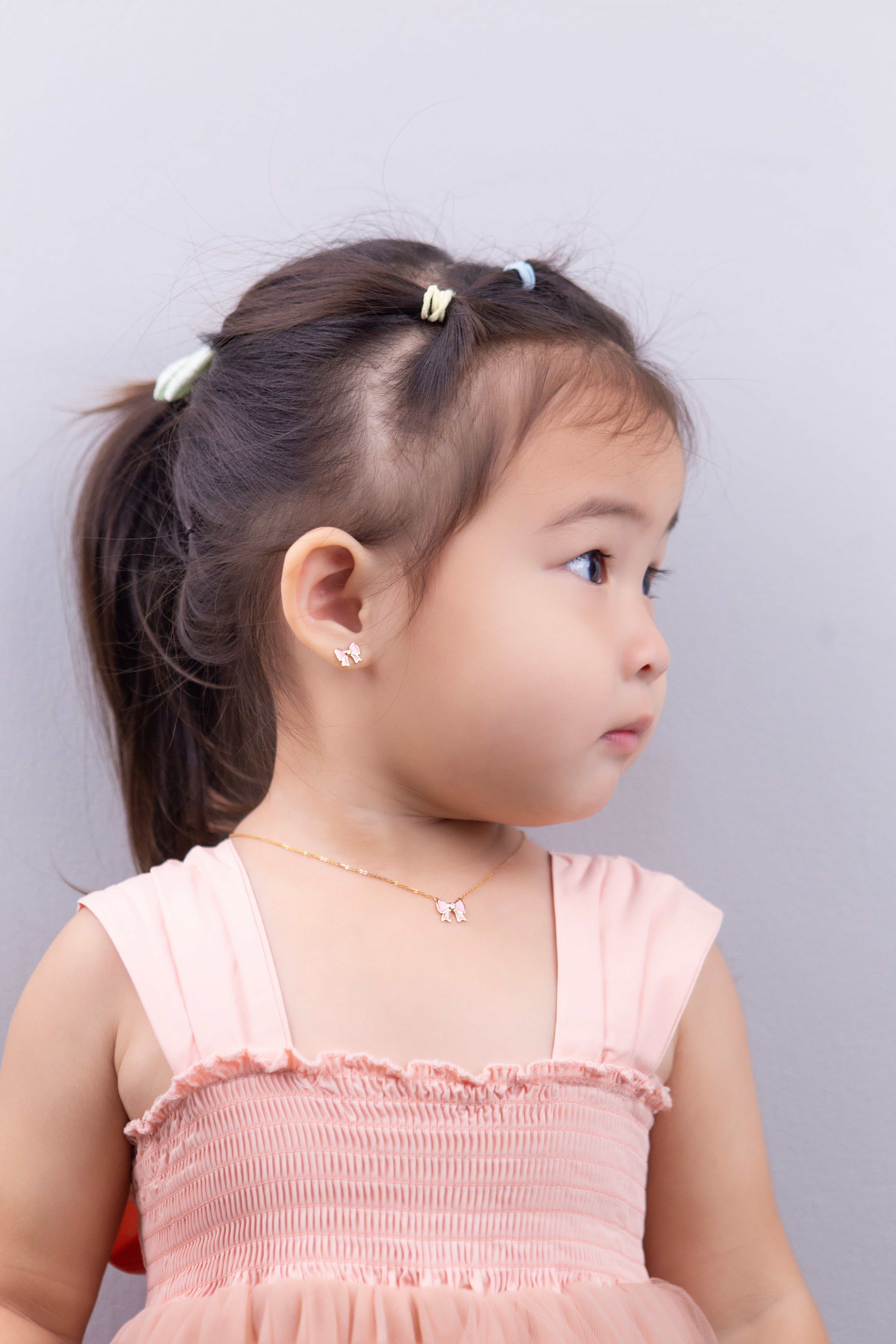 Princess Bow Studs Earrings Adorablings Minis