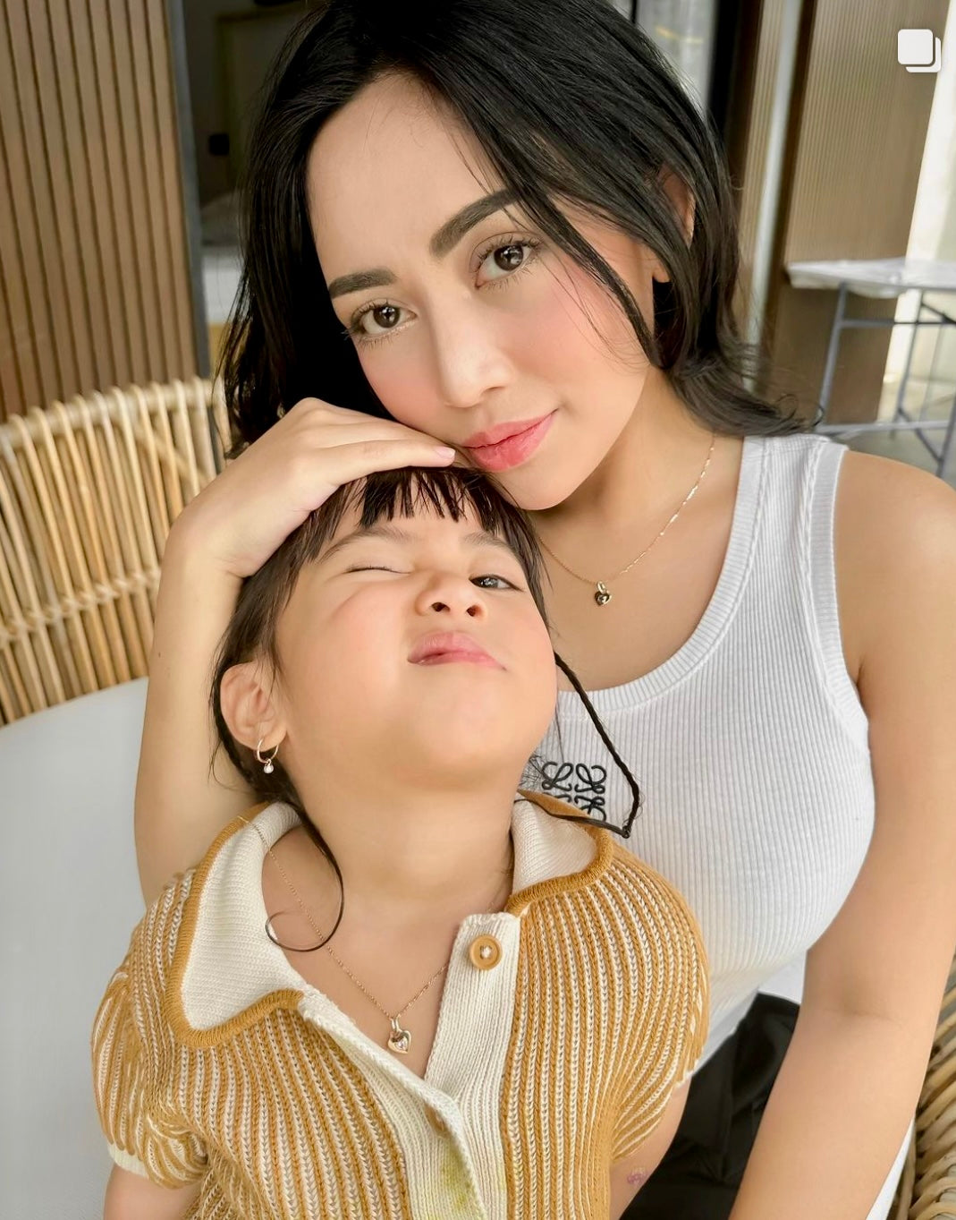 Cosmic Love Necklace My Universe Collection by Bening Minis x GG - Ametyhst