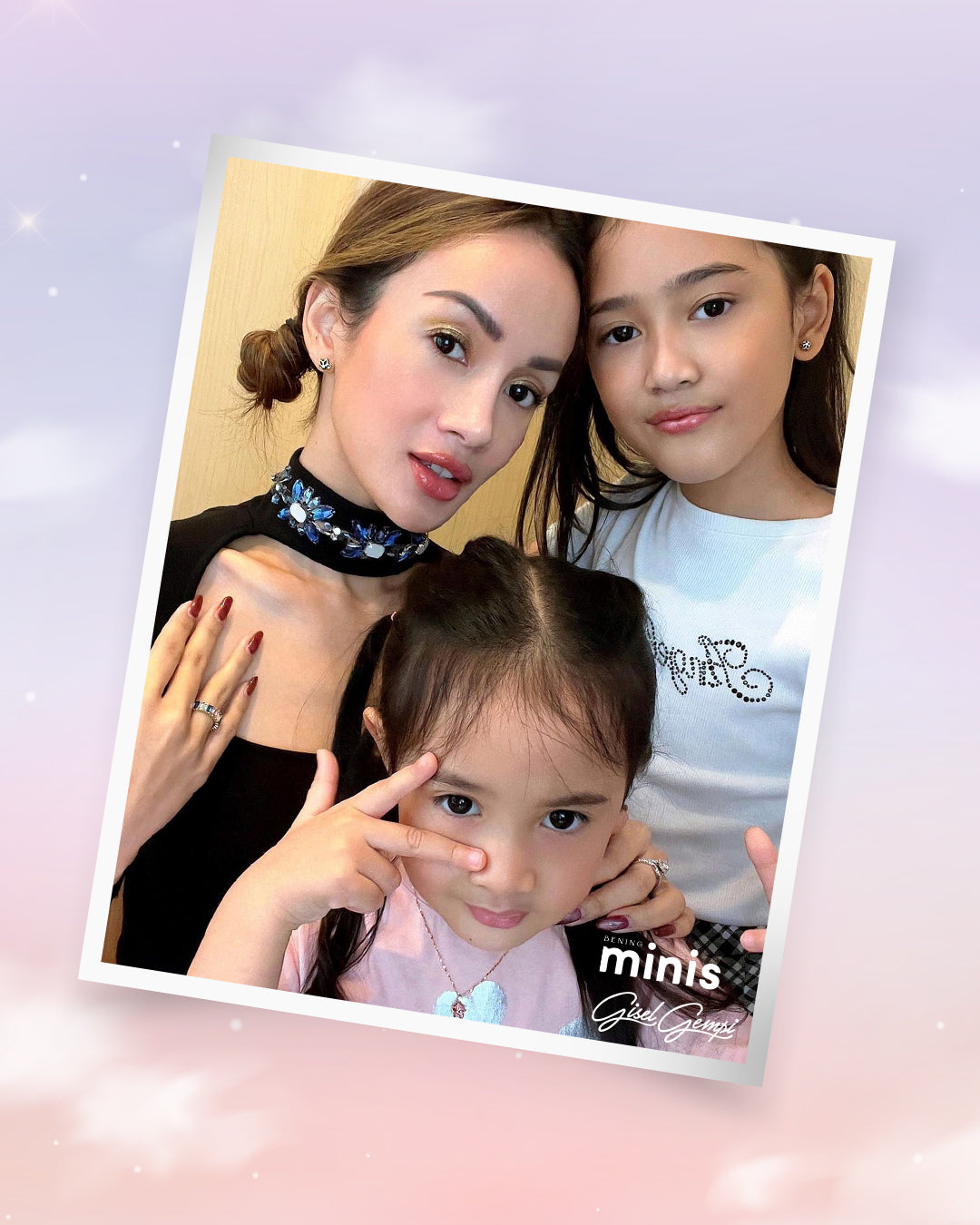 Stardust Earrings My Universe Collection by Bening Minis x GG - London Blue Topaz