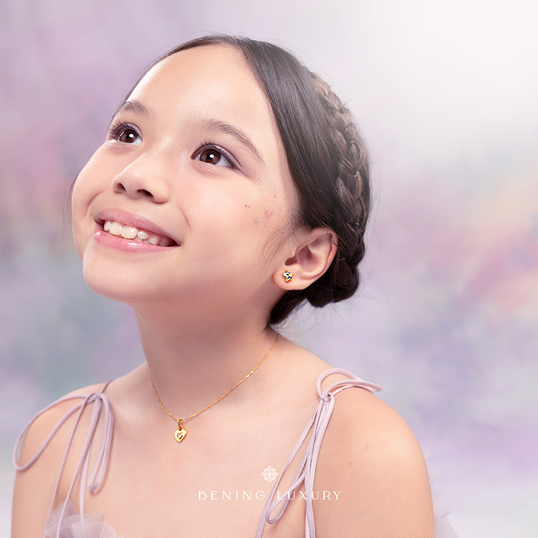 Starlight Earrings My Universe Collection by Bening Minis x GG - Amethyst