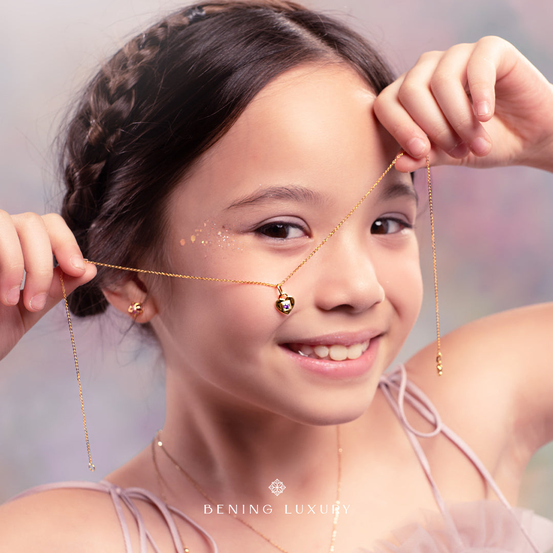 Cosmic Love Necklace My Universe Collection by Bening Minis x GG - Blue Sapphire