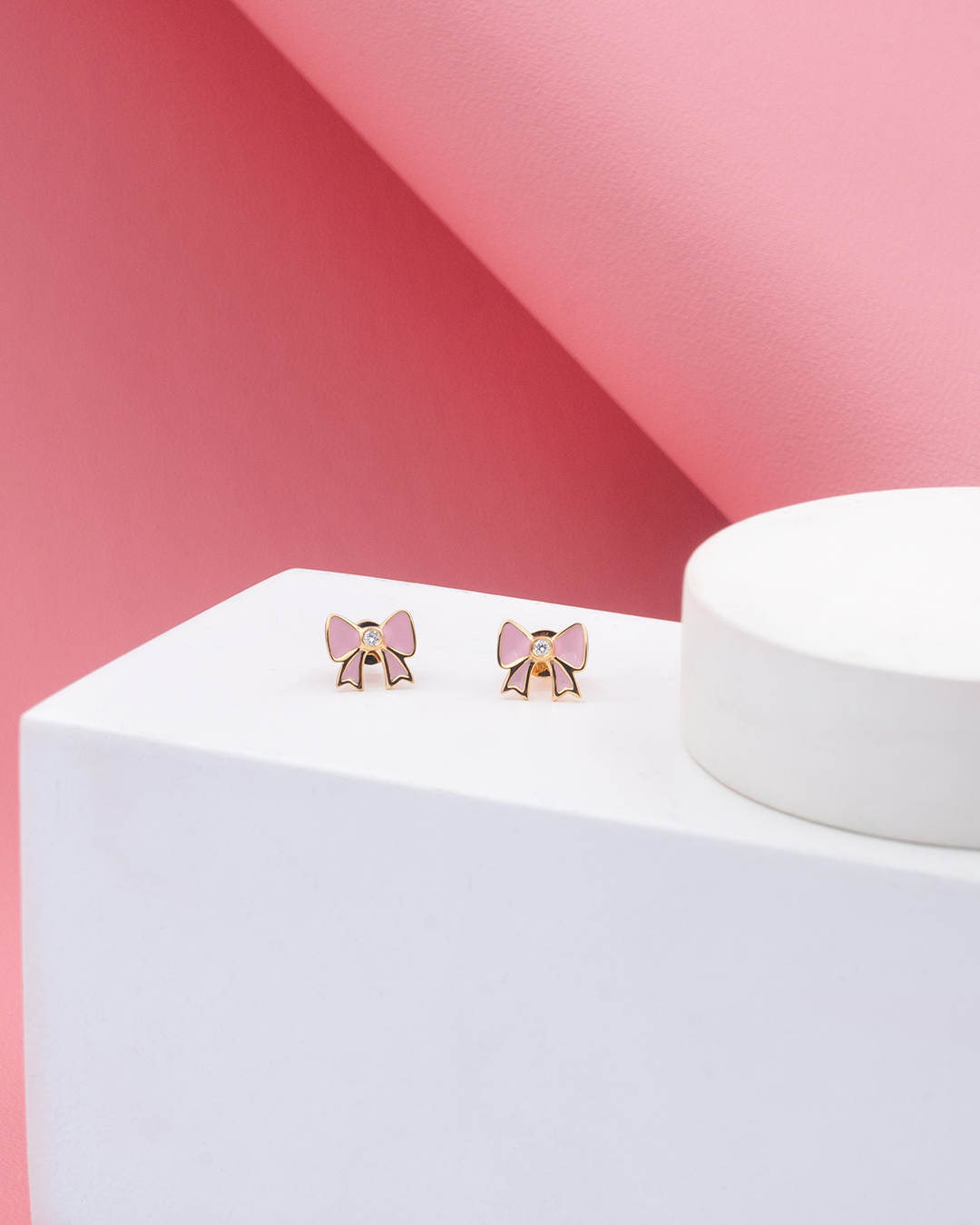 Princess Bow Studs Earrings Adorablings Minis