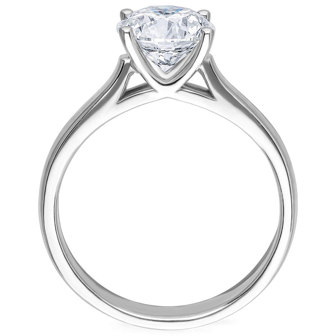 GEA SOLITAIRE GIA RING