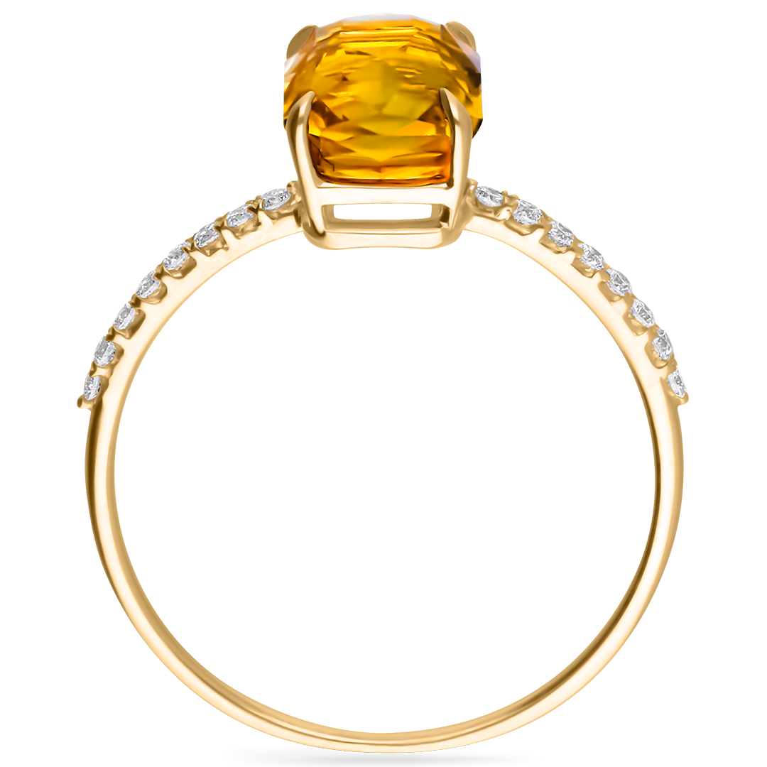 OLINDA YELLOW SAPPHIRE RING