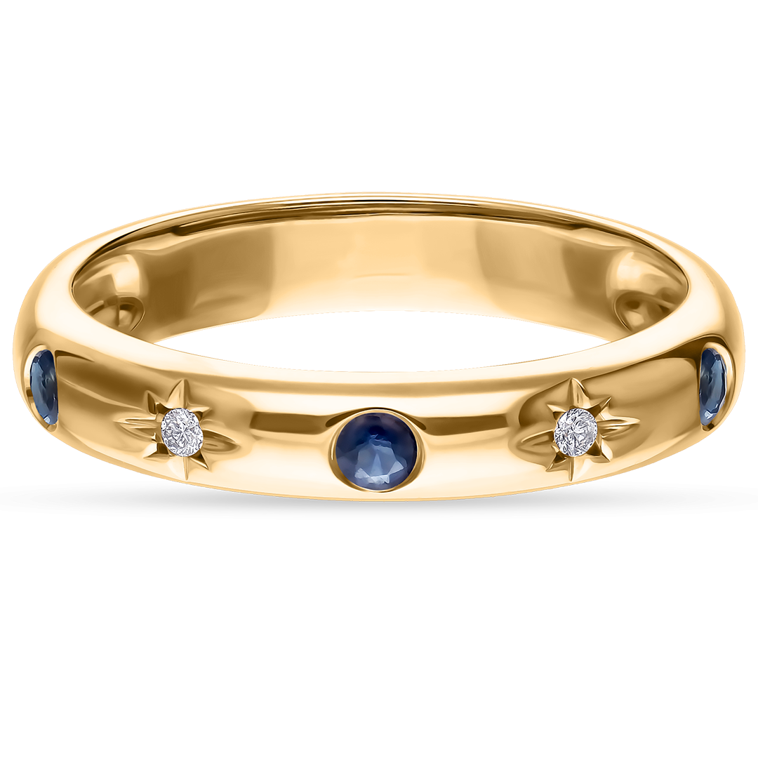 YUINA RING WITH BLUE SAPPHIRE