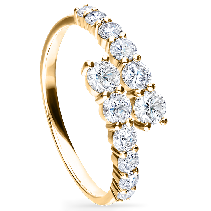 KYMELA RING IN YELLOW GOLD