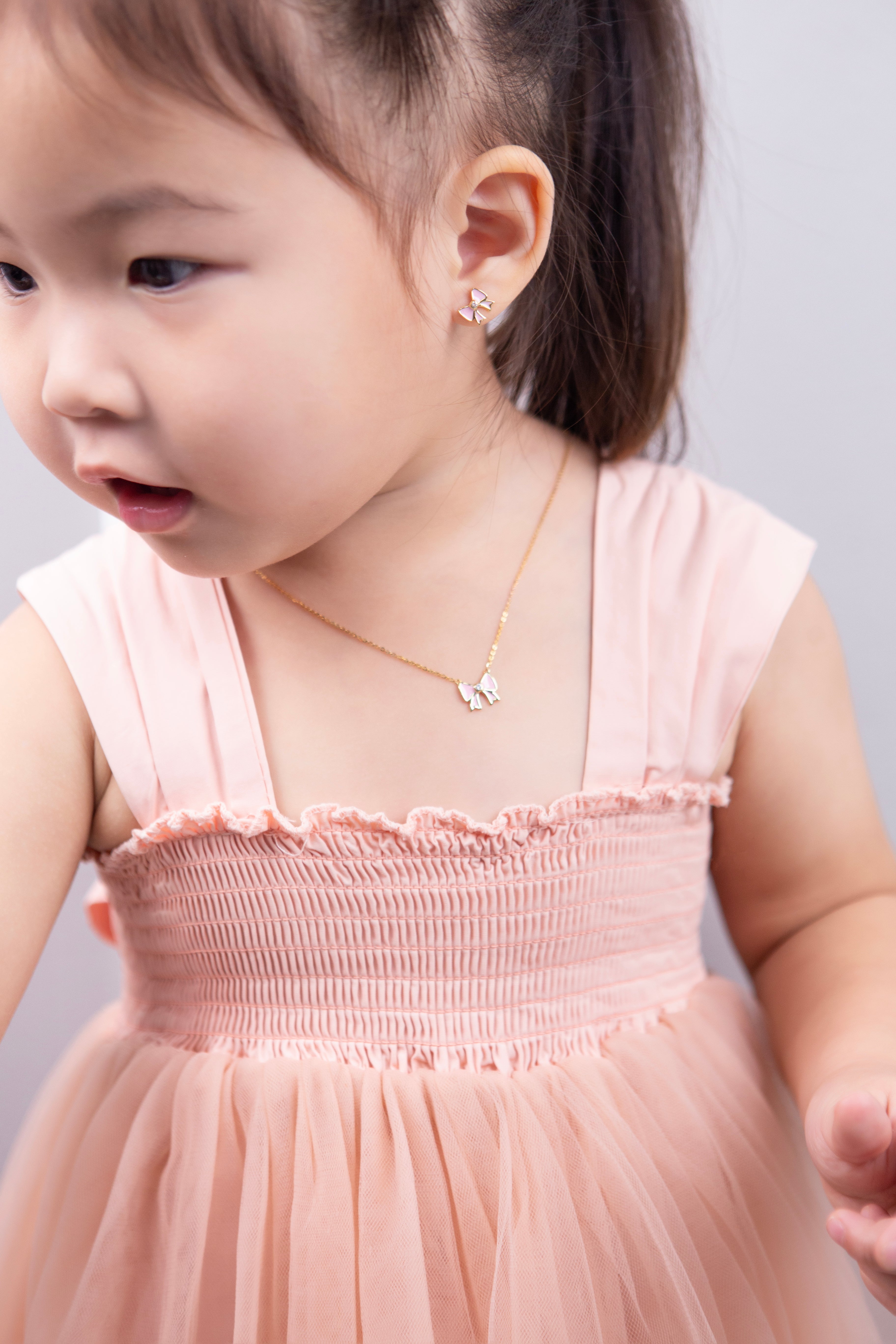 Princess Bow Studs Earrings Adorablings Minis