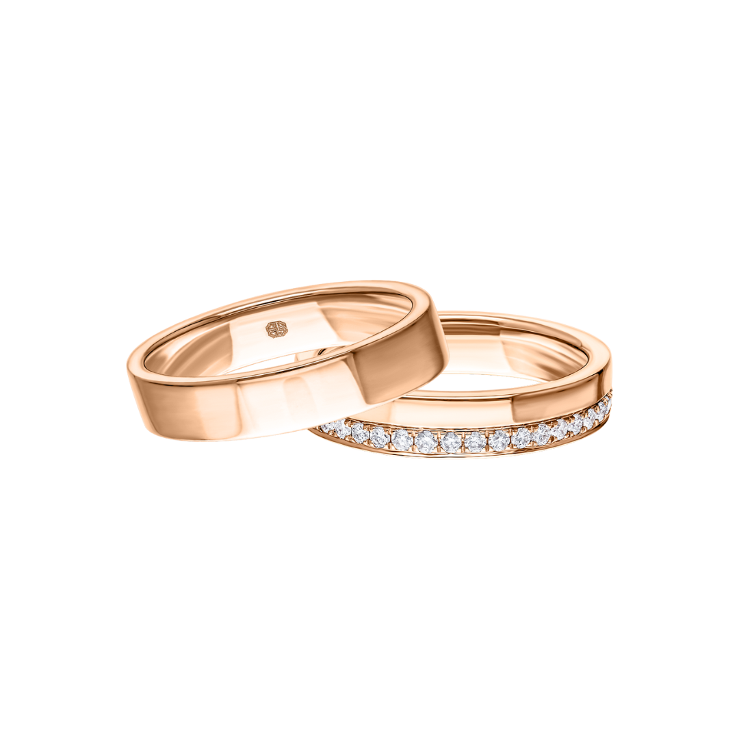 FLYNN WEDDING RINGS | Bening Luxury
